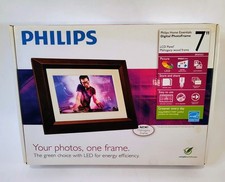 Philips Digital Photo Frame 7" LCD - Mahagony