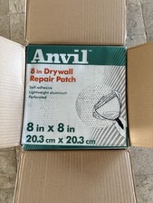 1 étui (24 pièces) enclume 8 po x 8 po Patch réparation cloison sèche - Neuf dans sa boîte