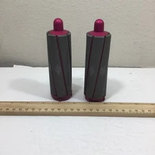 Dyson Airwrap Short Barrels 1.6"- 2 Pack Hair Attachments, Fuchsia (LEFT/RIGHT)