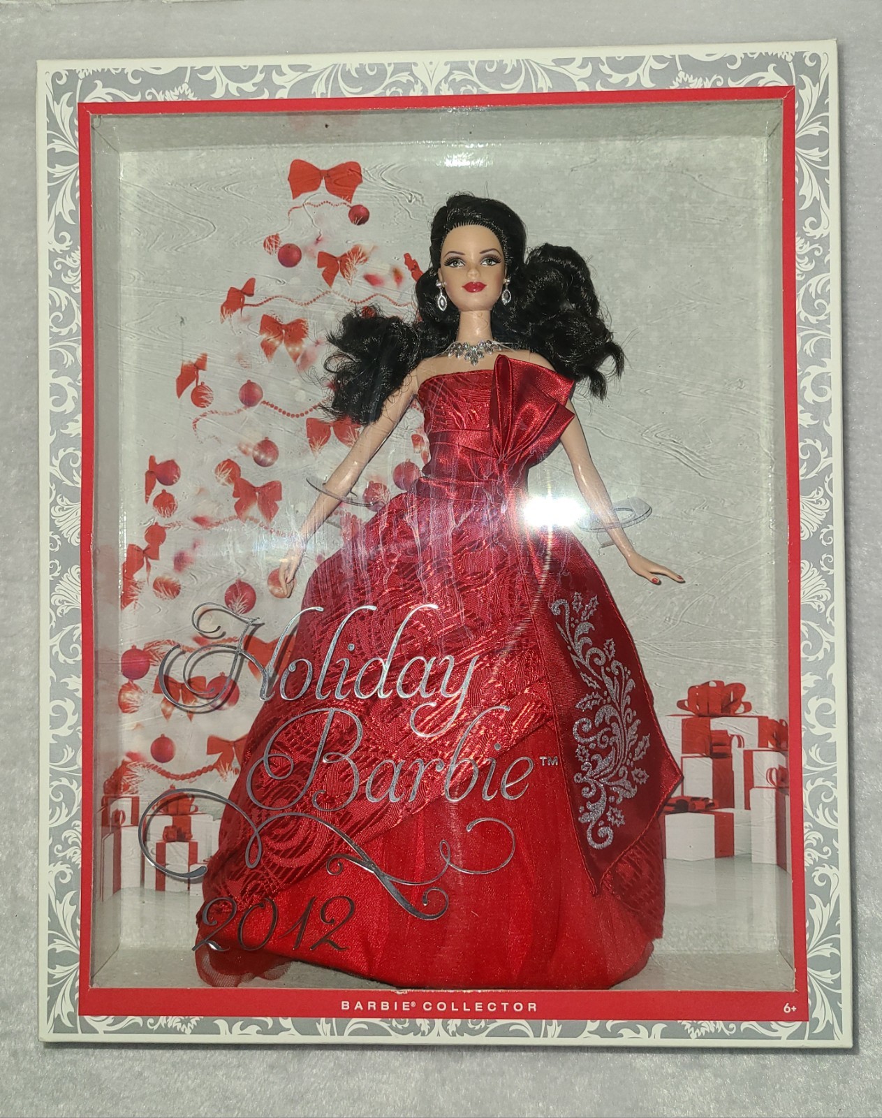 Mattel 2012 Holiday Barbie Collector Doll Raven Hair NFRB