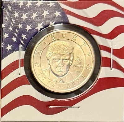 SHIPS TO YOU NOW! 2026 Donald Trump One Dollar Coin SOLD OUT AT U.S. MINT.
