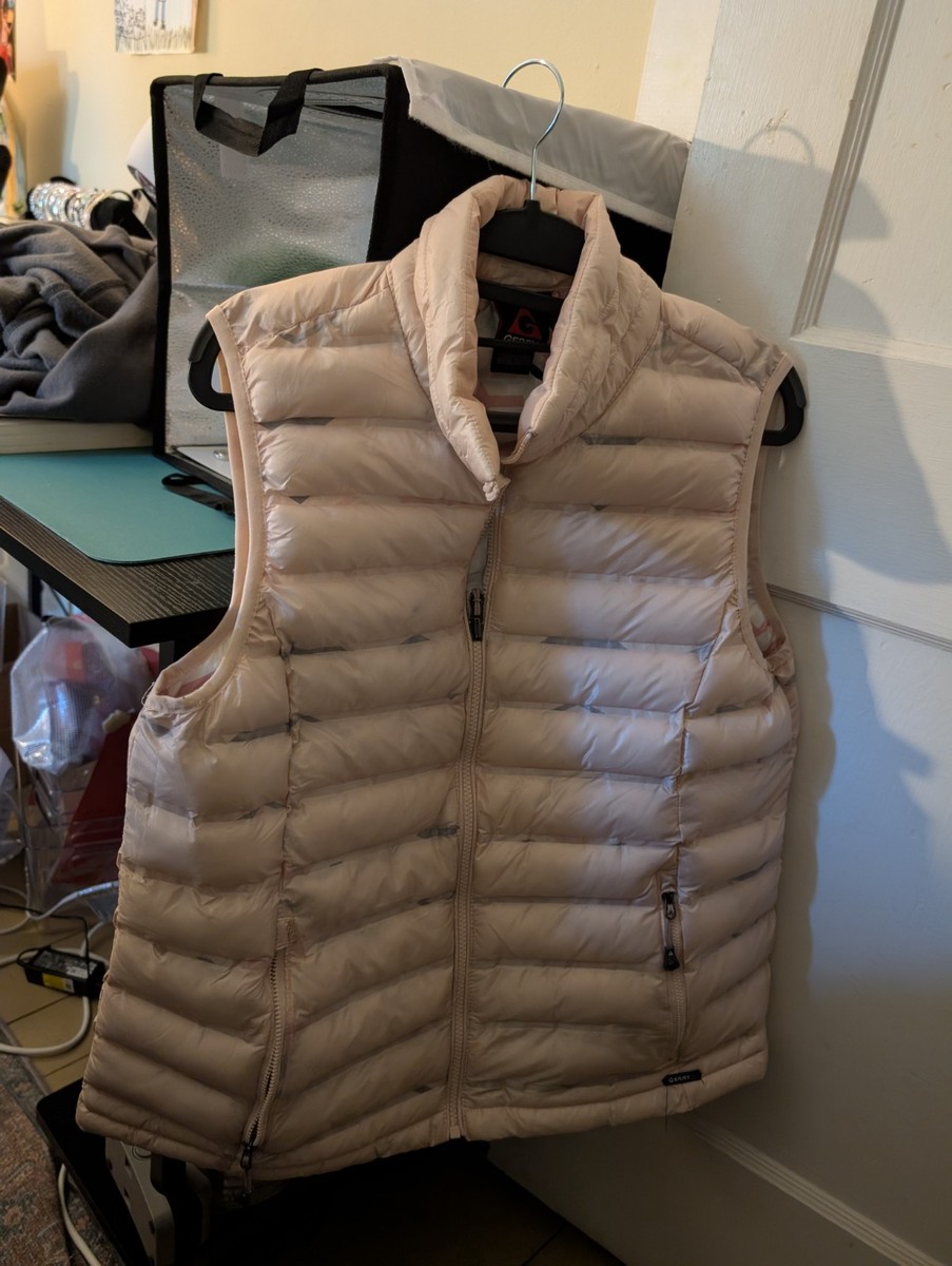 Gerry Women's Pink Puffy Down Vest Size L | eBay
