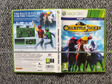 xbox 360 CHAMPION JOCKEY G1 Jockey & Gallop Racer Horse Racing PAL UK EXCLUSIVE
