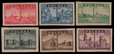 Polonia 1945 - Michel n. 414-419 ** - MNH - Varsavia