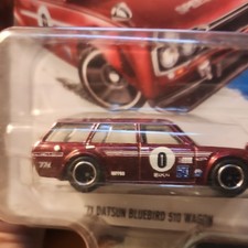 Hot Wheels Hw Workshop 71 Datsun Bluebird 510 Wagon 164 Diecast Red Unopened