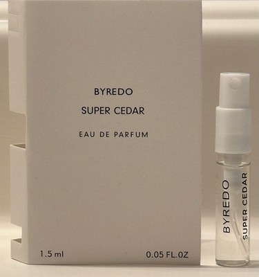 BYREDO-Super Cedar Eau De Parfum Sample Spray 1.5ml-0.05 fl oz