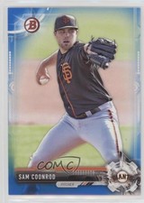 2017 Bowman Prospects Blue 47/150 Sam Coonrod #BP111 4k8