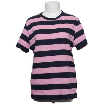 Holly & Whyte by Lindex, T-shirt, Größe: L, Blau/Pink, Baumwolle, Streifen #Dpr