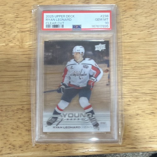 Ryan Leonard [Clear Cut] #238 2025 Upper Deck card