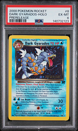 Dark Gyarados (Unlimited) graded PSA 6 for sale on eBay