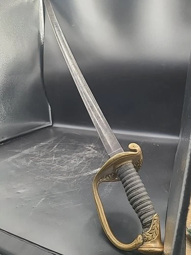 US CIVIL WAR M1850 FOOT OFFICERS Etching Sword Solingen. MG