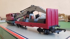 Lima OO gauge 309059W LNER Breakdown Crane, maroon & grey, boxed