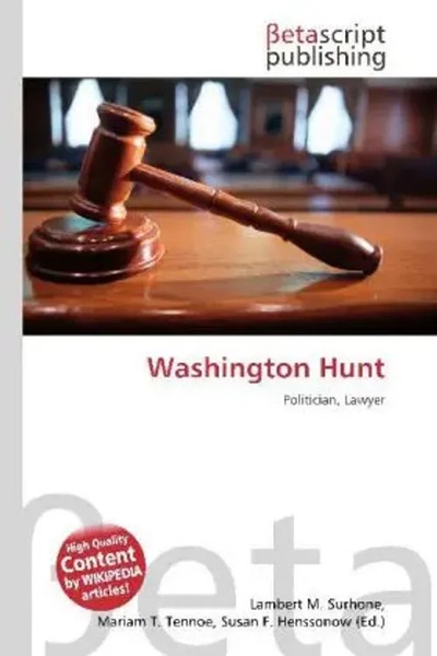 Lambert M. Surhone (U. A.) | Washington Hunt | Taschenbuch | Englisch (2026)-image