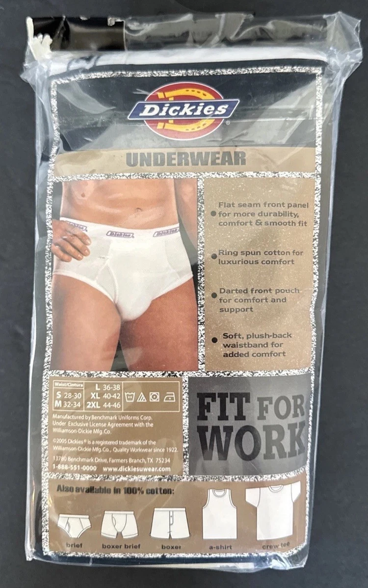 Dickies White Underwear for Men for sale | eBay