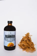Sea Moss Living Bitters, 100% Natural Organic Herbal Detox 16 oz
