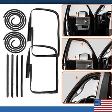 Us Rubber Door Weatherstrip Seal Kit For 83-94 Chevy S10 Blazer Gmc S-15 L