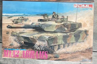 DML 3524 M1A2 Abrams 1:35 Scale Model Kit 1/35 Dragon Modern AFV Series
