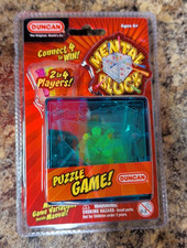 Duncan Mental Block Puzzle Game Connect 4 to Win Brain Twister New In Package