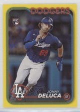 2024 Topps Series 1 Yellow Jonny Deluca #233 11qz