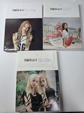 MONTHLY LOONA GIRL BUNDLE ALBUM Hand Autographed Signed WATER DAMAGE