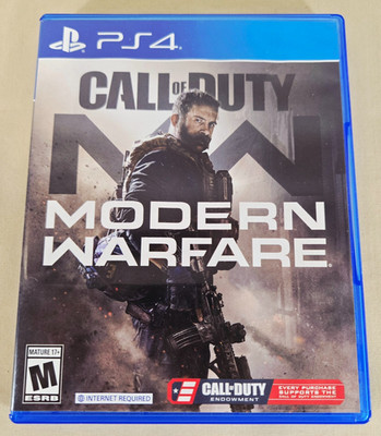 Call Of Duty, Modern Warfare (Sony PlayStation 4 PS4, 2019) Tested, Working