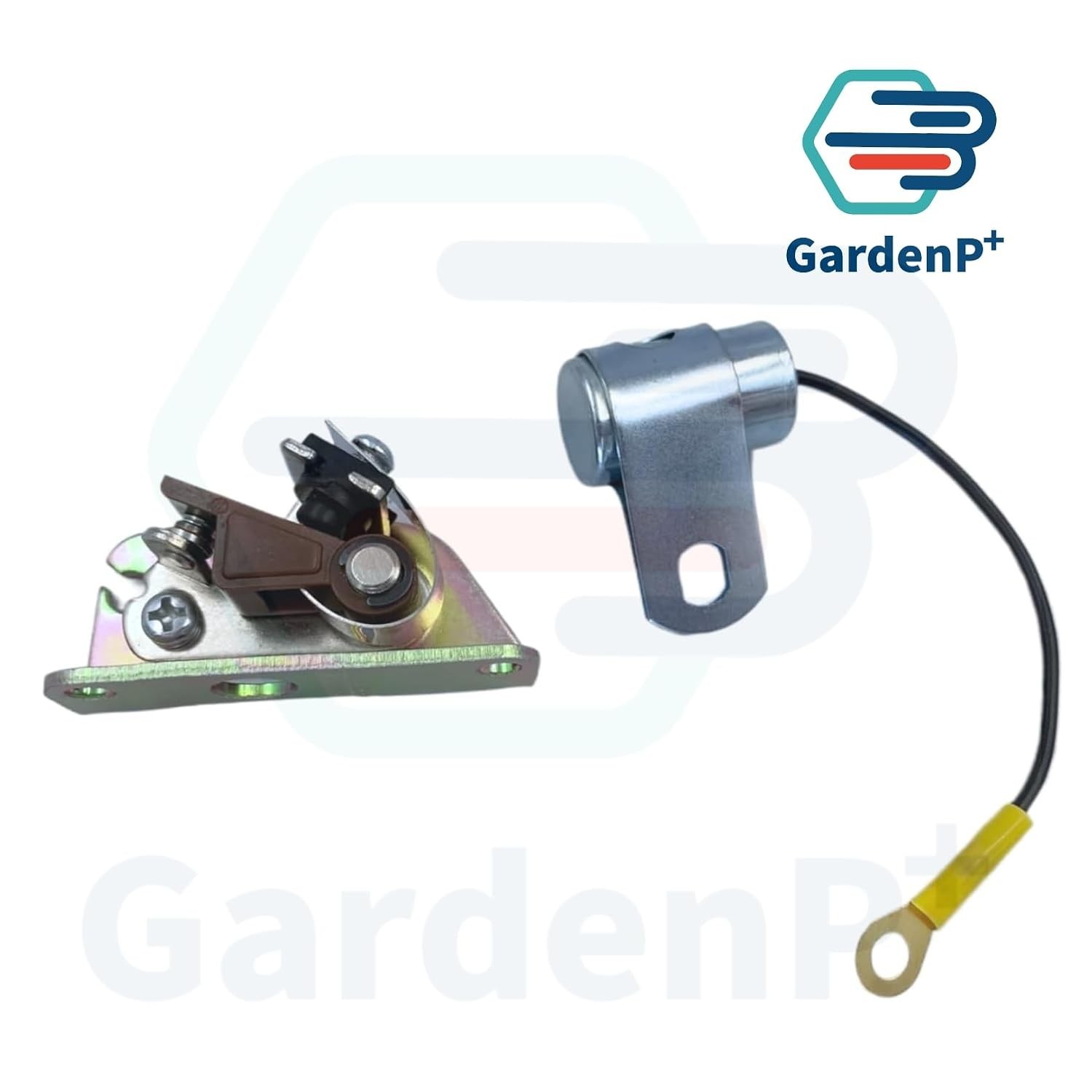 Quality Breaker Point & Condenser Set for Kohler K341 K662 KT17 KT19 ...