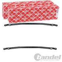 2X febi bilstein Spurstangen Passend FüR Mitsubishi L200 Pajero Links+Rechts