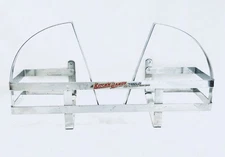 VTG 40's KITCH'N HANDY Products Seattle CHROME KITCHEN STORAGE RACK 13" UNIQUE