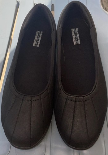 Skechers Shoes Womens Sz 8 On-The-GO Dreamy Upscale Ballet Flats 136273 Black