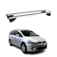 DachträGer GrundtäGer FüR Mitsubishi Grandis 2004-2010 75Kg Alu Silber 2 Tlg