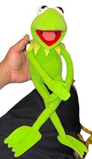 Vintage Kermit The Frog Plush Doll Nanco TM Co Jim Henson Muppets Toy 24in.