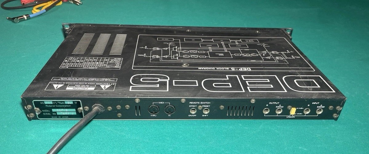 Roland Dep-5 Digital Effects Processor - Black for sale online | eBay