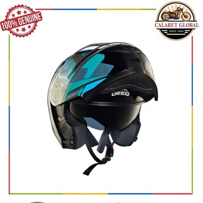 Passend für Royal Enfield Motorrad Lightwing Modular Helm Multirays Gloss Teal