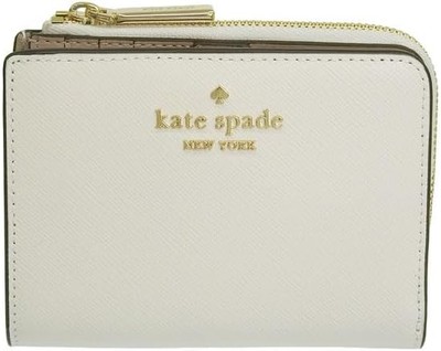 Kate Spade] Outlet Madison Small L Zip Wallet KH615 100 Meringue