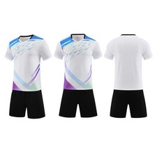 Kids Boys Outfit Tee Set Training Suit Tracksuit Stylish Print Practice V Neck