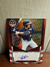 2025 Panini Stars & Stripes Justin Lebron Auto /99 Team USA Card # NTS-JL
