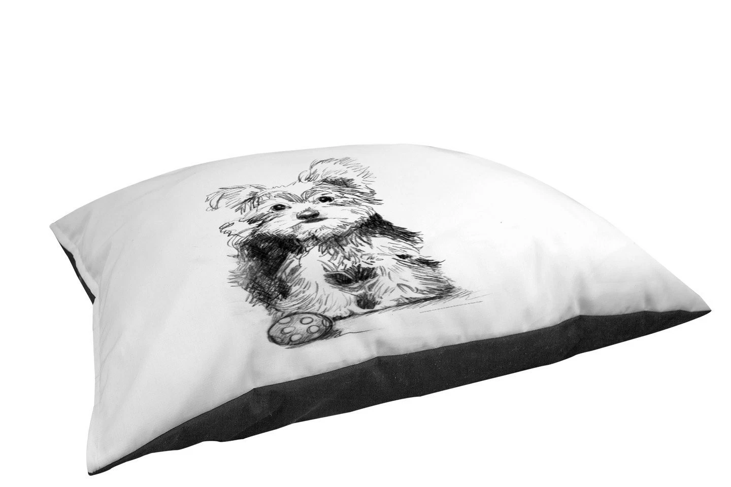 Manual Woodworkers & Weavers In/Outdoor Lg Breed Pet Bed,Yorkshire Terrier Rufus