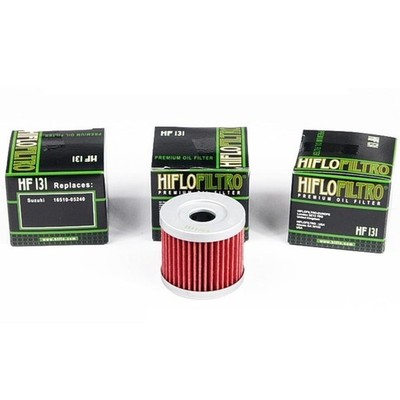 3x Hiflo Ölfilter für Suzuki Kreidler Benelli Beta Hyosung Quingqi Sachs HF131