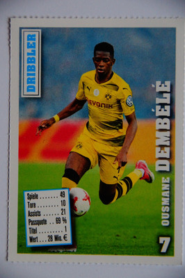 Ousmane Dembele - 2017 Bravo Sport card - ultra rare item - World Cup 2026