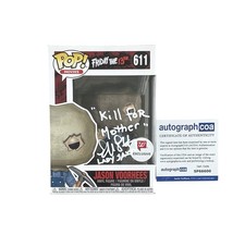 Friday the 13th Part 2 Ellen Lutter Signed Sack Head Jason Voorhees Funko Pop !