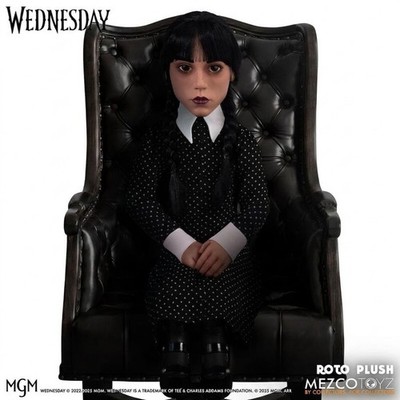 Wednesday Addams MDS Roto Plüsch Mezco Toyz
