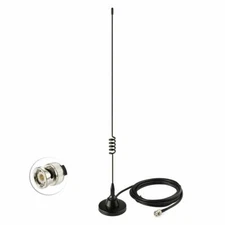 VHF UHF Ham Radio Mobile Police Scanner Antenna MagneticFor Uniden BCT15x BC355N
