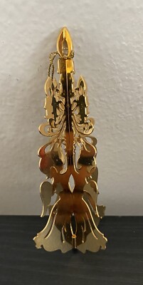 Danbury Mint Angels Holding Candles 3D Christmas Ornament