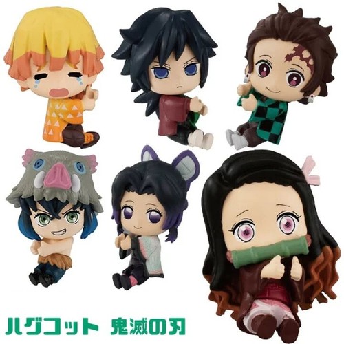 Bandai Demon Slayer Hugcot Cable Cord Mini Figure Tanjiro Nezuko Giyu Shinobu - Picture 8 of 57