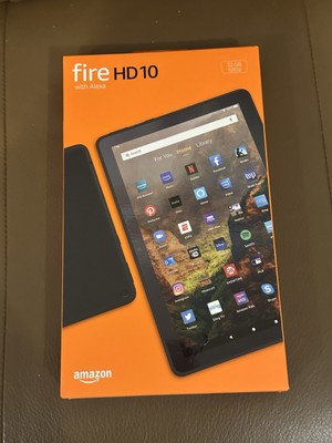 Amazon Fire HD 10 Tablet 10.1'', 1080p Full HD, 32 GB, 3 GB RAM, with Alexa