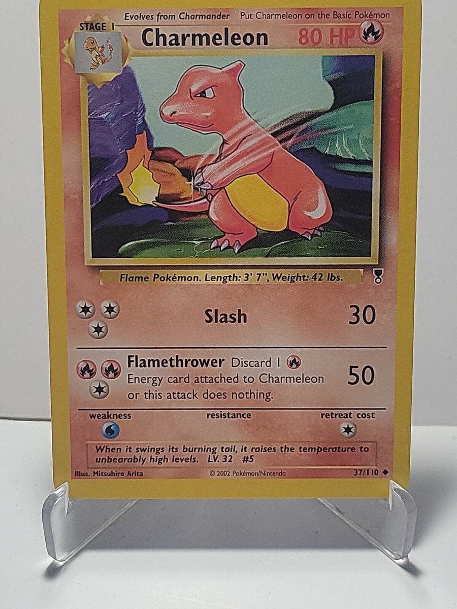 Charmeleon 37/110 Pokemon Legenday Uncommon Fire LP Used See Pictures | eBay Charmeleon 37/110 Pokemon Legenday Uncommon Fire LP Used See Pictures | eBay