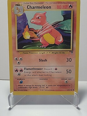 Charmeleon 37/110 Pokemon Legenday Uncommon Fire LP Used See