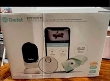 Owlet Monitor Duo Smart Sock Plus HD Video Camera