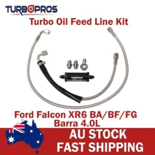 Turbo Pros Turbo Oil Feed Line Kit For Ford Falcon XR6 BA/BF/FG Barra 4.0L