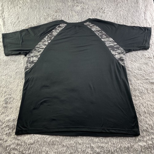 Green Bay Packers Shirt Mens 2XL Black White Gray Camouflage Camo Performance - Picture 7 of 7